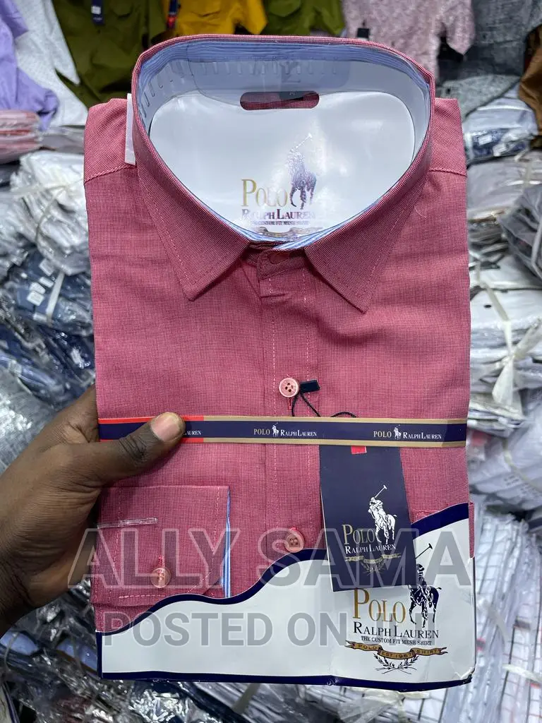 Mens Shirt Pollo Plain