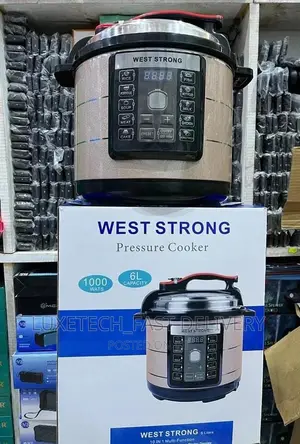 West Strong 6L Pressure Cooker Multi-Function Deluxe