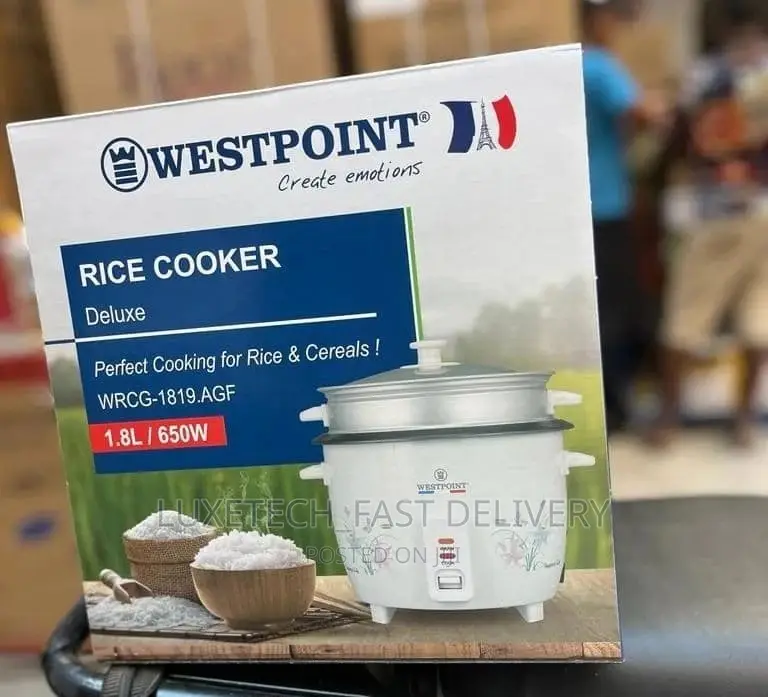 Westpoint Rice Cooker 1.8l With Steamer