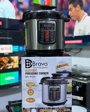 Bravo Electric Pressure Cooker 6L Digital