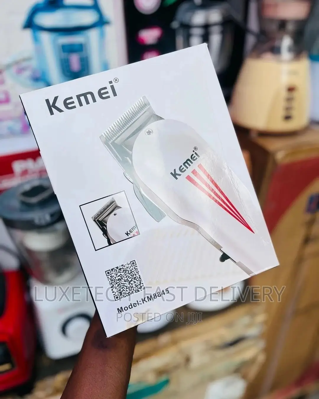 Kemei Professional Hair Cutting Machine (Corded/Wired)