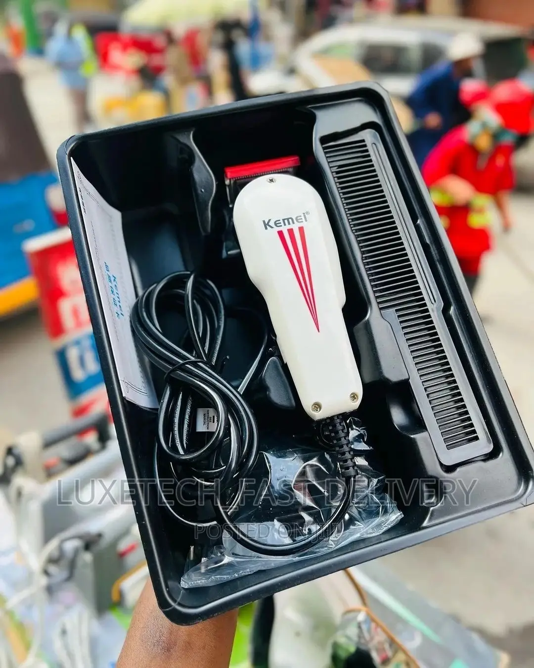 Kemei Professional Hair Cutting Machine (Corded/Wired)