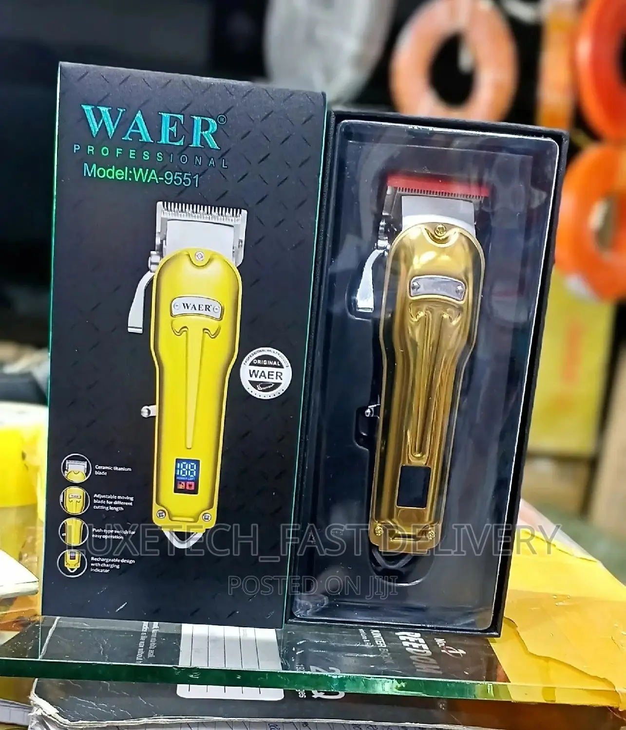 Professional Hair Cutting Machine Original (Rechargable)