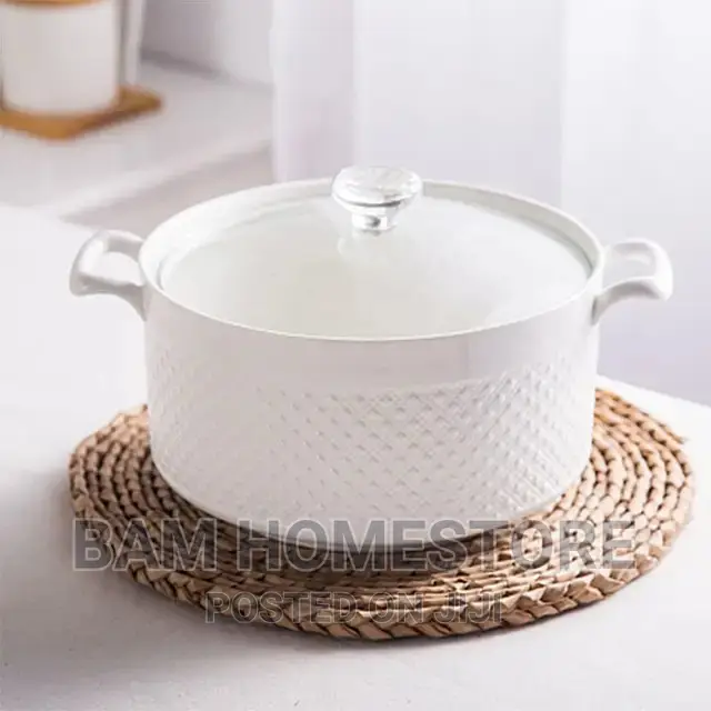3 in 1 Ceramic Pots With Lid