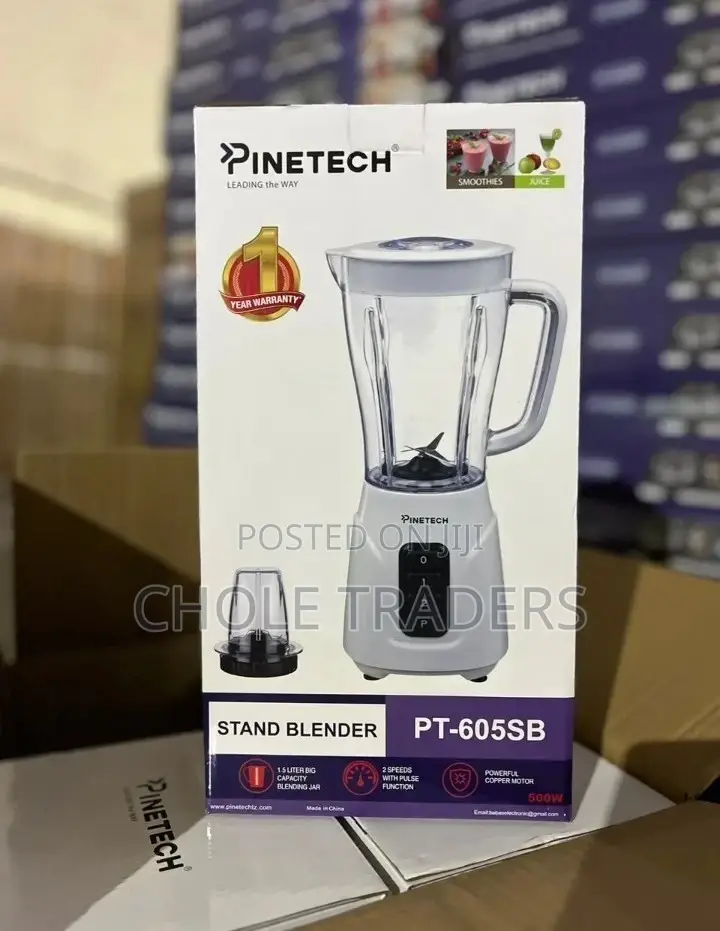 1.5-Liters Pinetech Stand Blender (500watts)