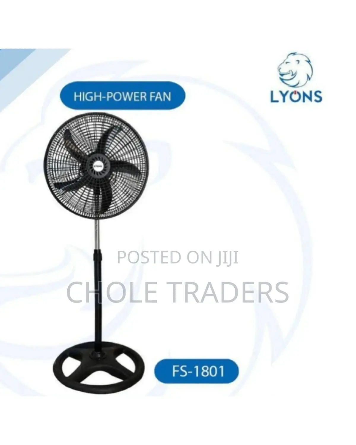 Ailyons 1801 Stand Fan (Size 18")
