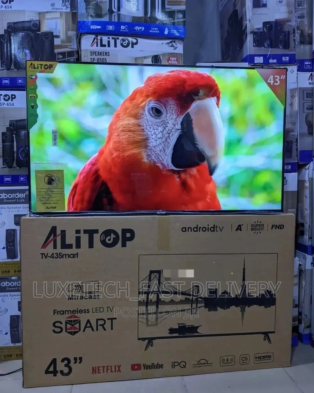 Alitop 43 Inches Smart Android TV Full HD