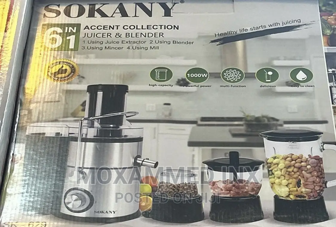 Sokany Juice Blender 6 in 1