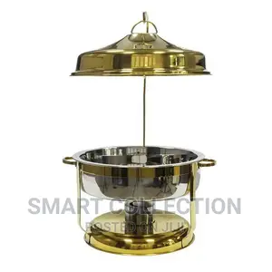 Gold Chaffing Dish Luxury Food Warmer Set Hotel Buffet 11L