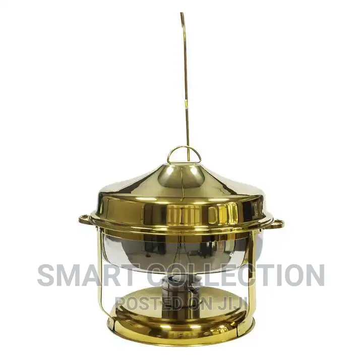 Gold Chaffing Dish Luxury Food Warmer Set Hotel Buffet 11L