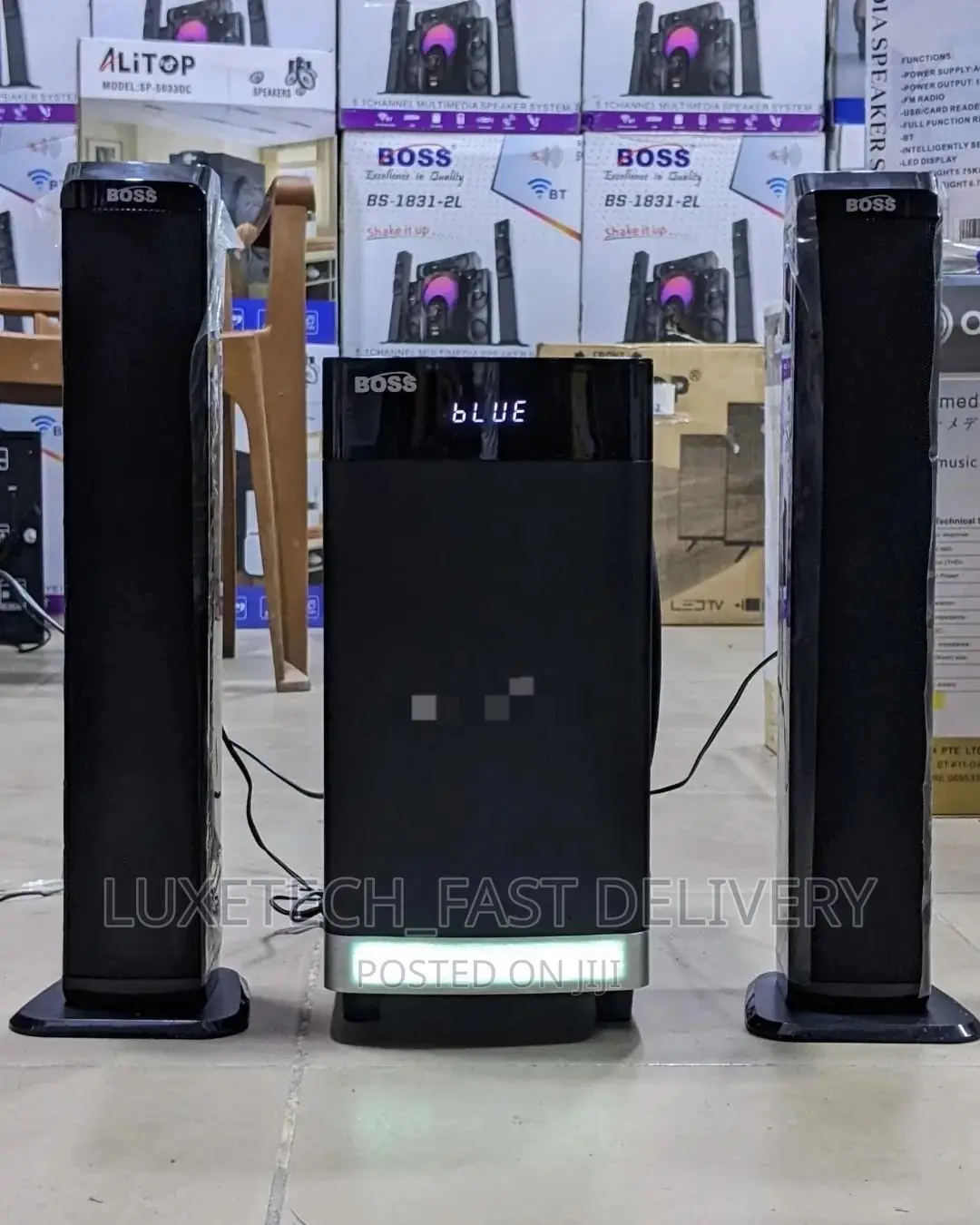 Boss Subwoofer High Bass and Sound