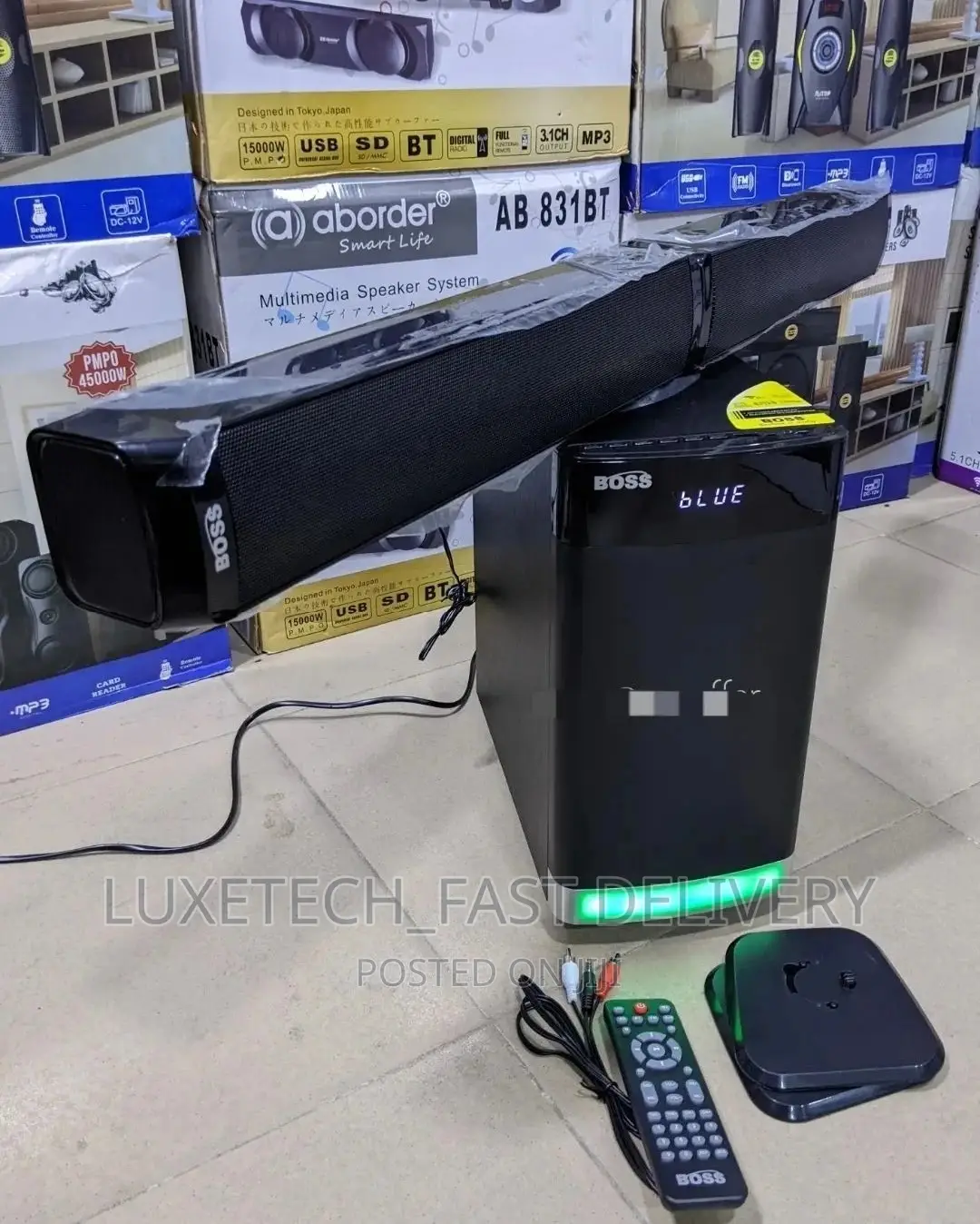 Boss Subwoofer High Bass and Sound