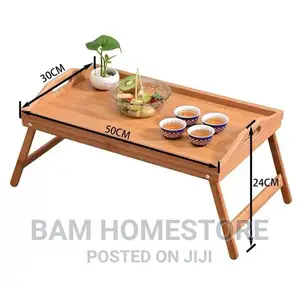 Foldable Bamboo Table