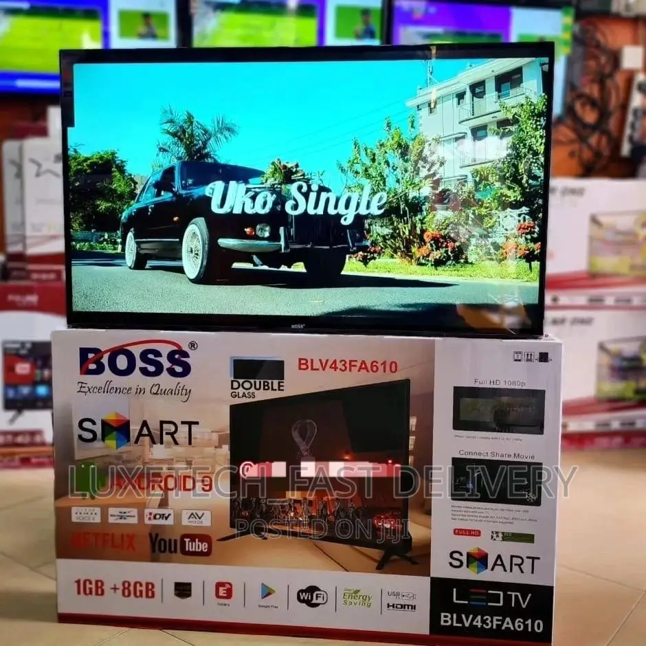 Boss 43 Inches Smart Android Tv