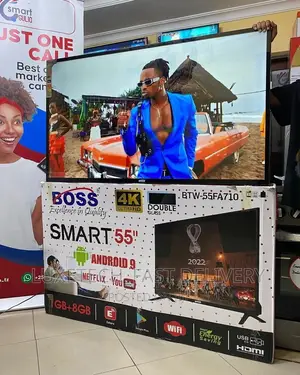 Boss 55 Inches Smart TV UHD Resolution