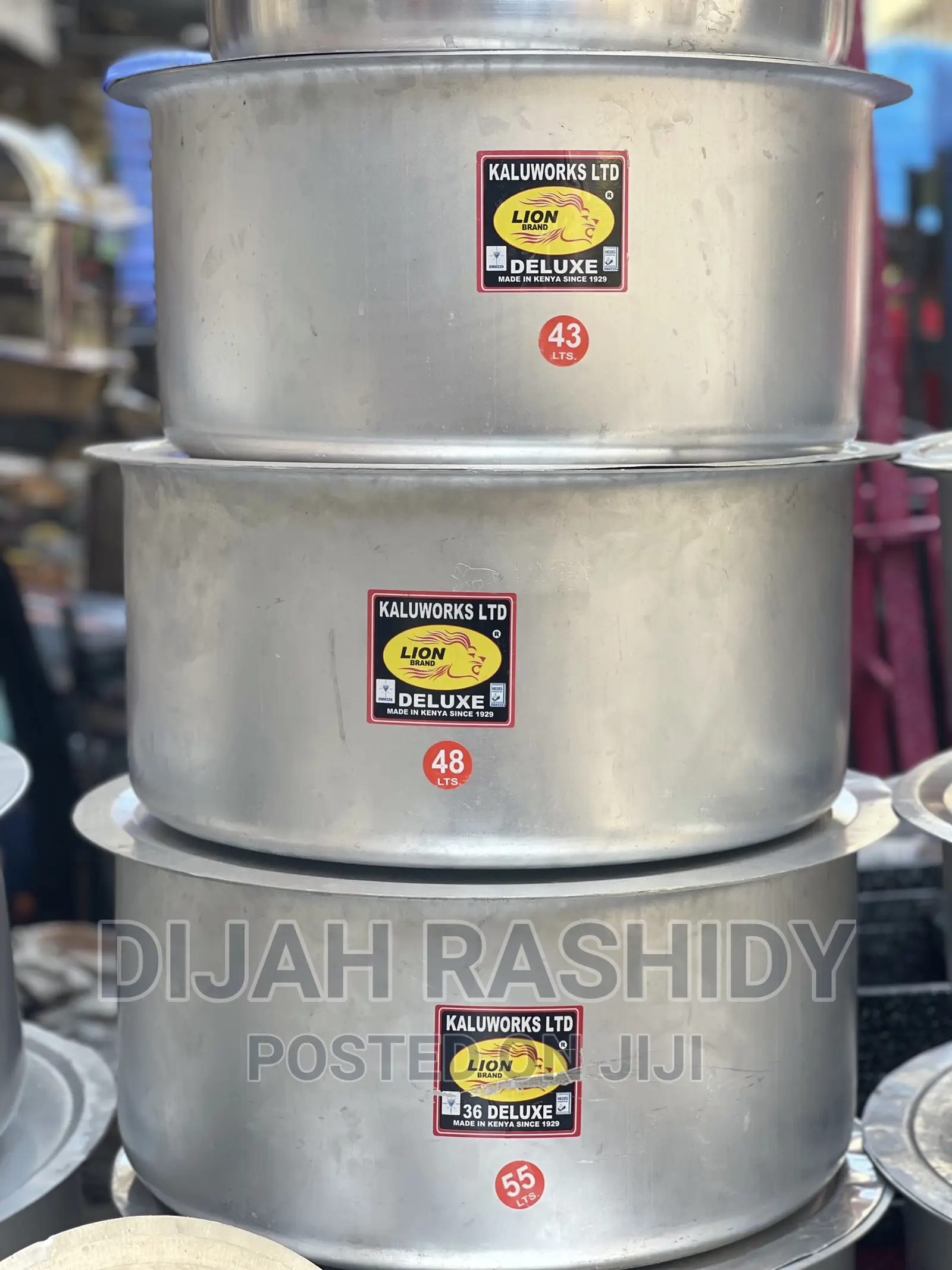 Sufuria Size Kubwa Pc 3