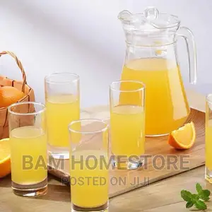 Jug and 6 Glasses