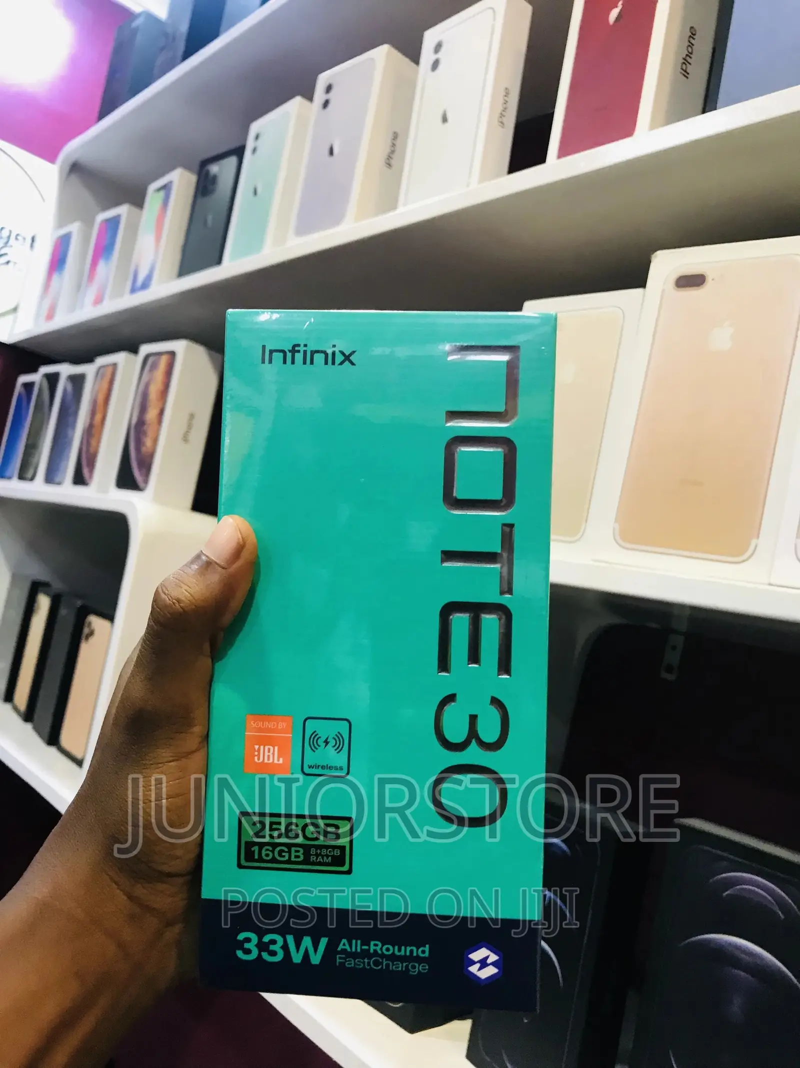 New Infinix Note 30 256 GB Black