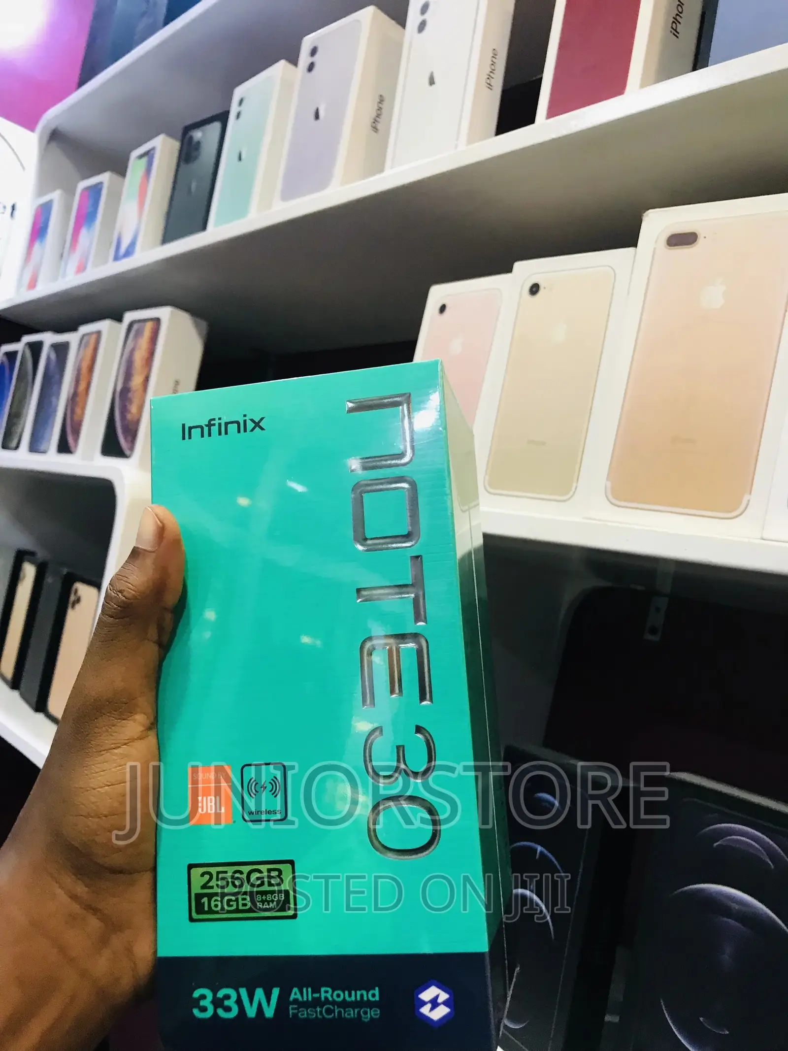 New Infinix Note 30 256 GB Black