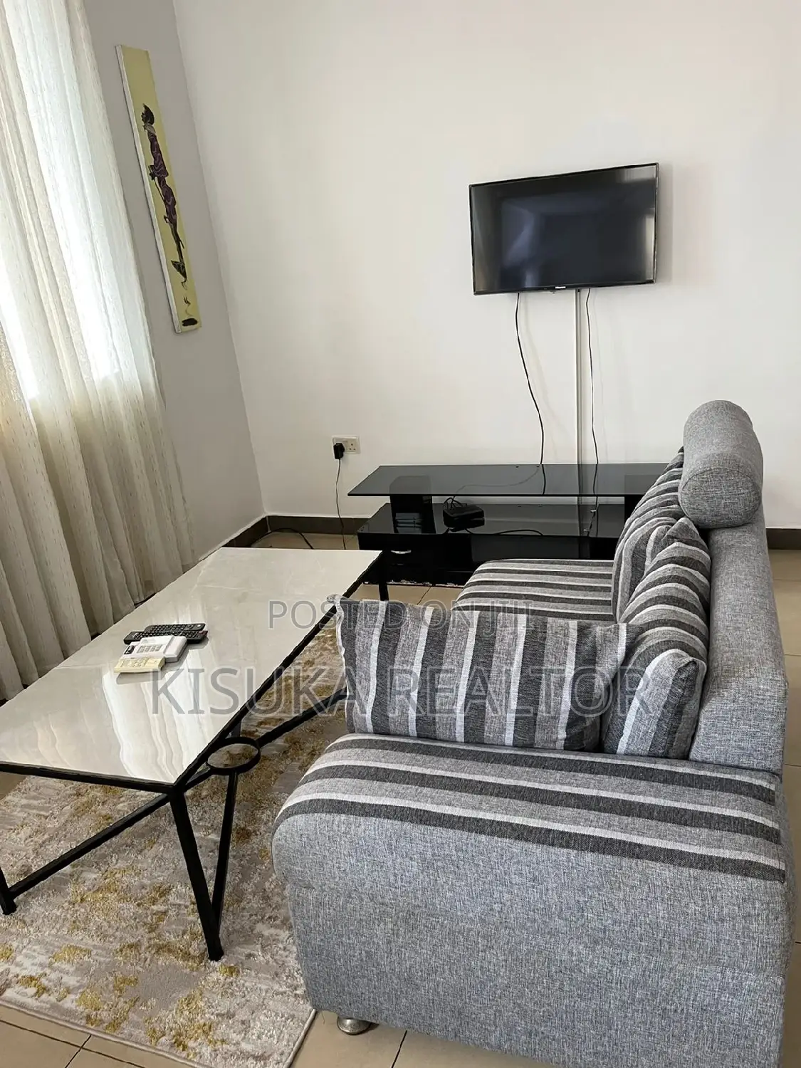 Furnished Studio Apartment in Kinondoni Block 41 for rent