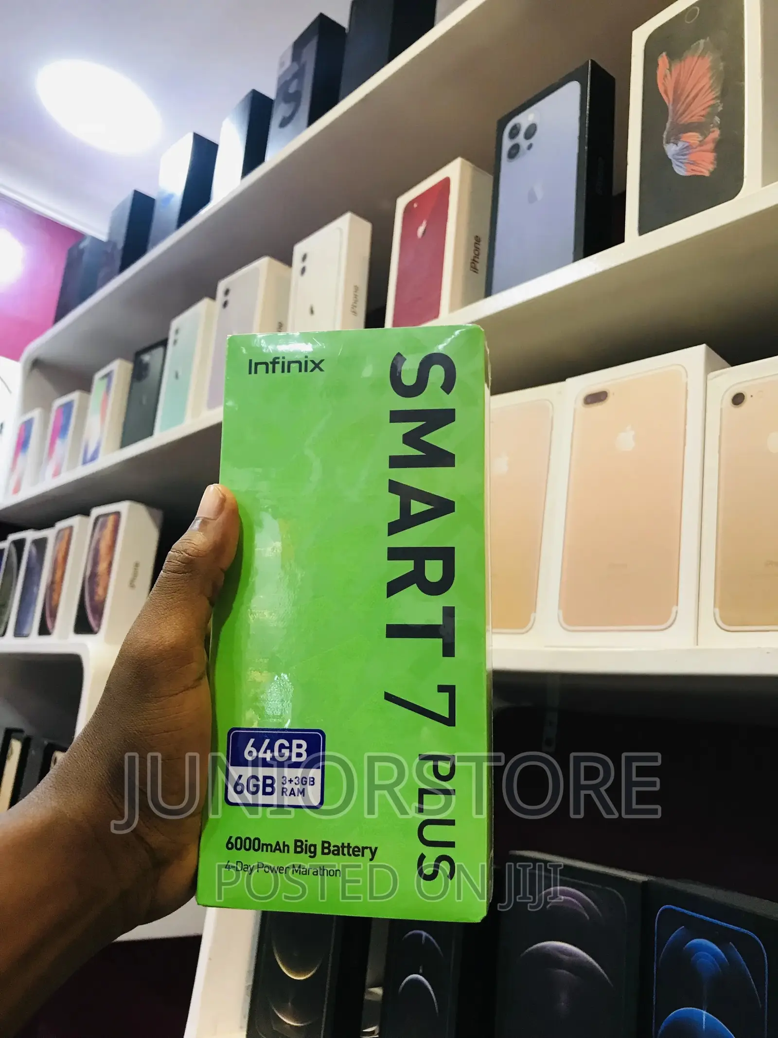 New Infinix Smart 7 Plus 64 GB Black