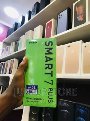 New Infinix Smart 7 Plus 64 GB Black