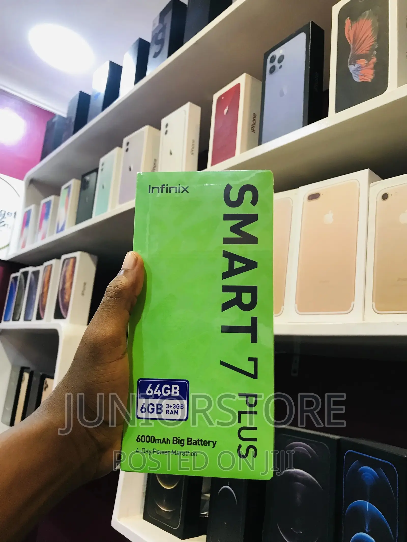 New Infinix Smart 7 Plus 64 GB Black