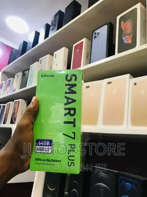 New Infinix Smart 7 Plus 64 GB Black