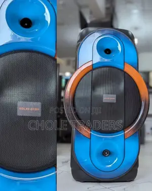 12" KOLAV Rechargeable Super Bass Speaker