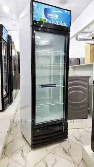 Mr UK Showcase Fridge 374L Fast Cooler Beverage Cooler