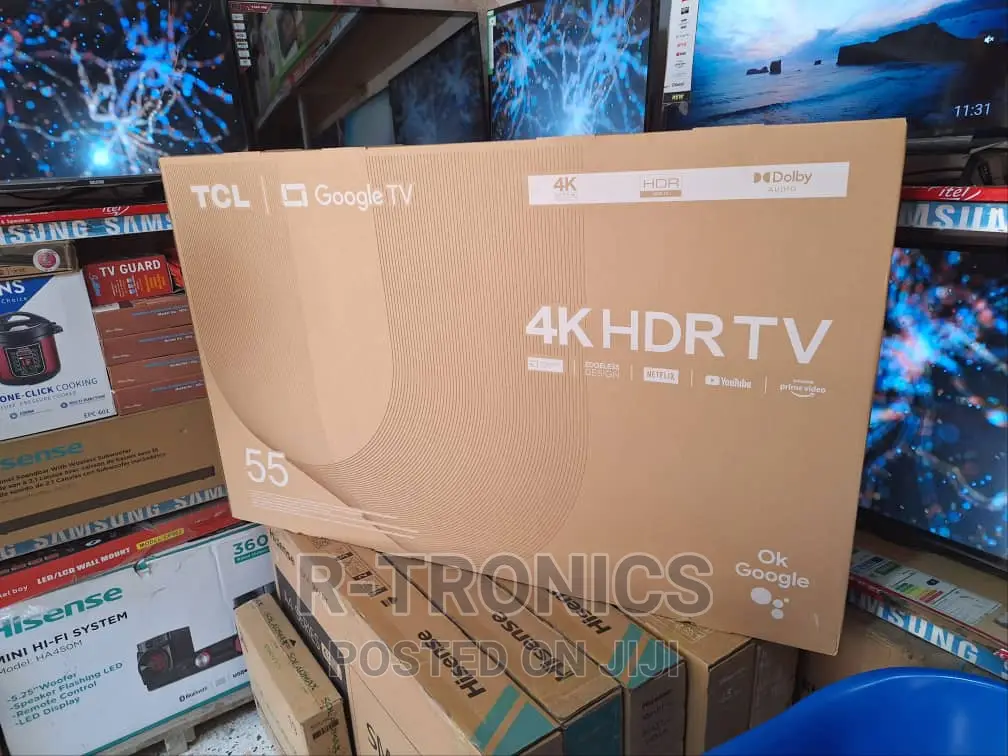 55 Inch TCL Smart Android Tv QLED