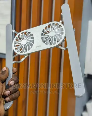 WIWU S400 Pro Aluminum Laptop Stand With Cooling Fan