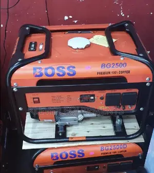 Boss Generator (2.2kw) BG-2500D With Key