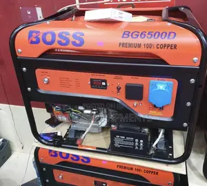 Boss Generator BG6500D (5.5kw) With Key