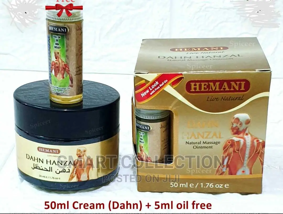Dahn Hanzal 2 In1 Natural Massage Oil Pain Relief Cream