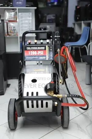 1200psi High Pressure Washer With Pressure Gauge