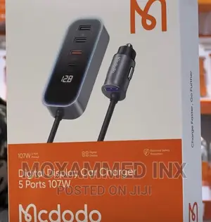 McDudo Digital Display Car Charger