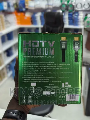 High-Speed HDMI Cable for Television /60hz, 6