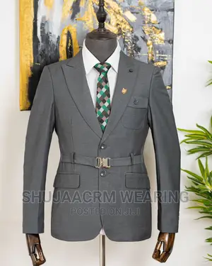 Belt Mens Suit