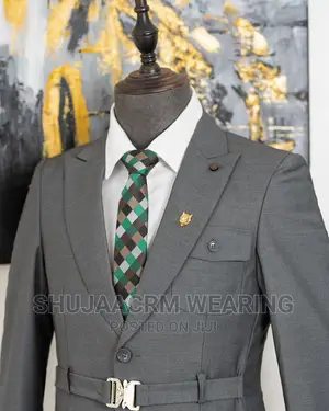 Belt Mens Suit