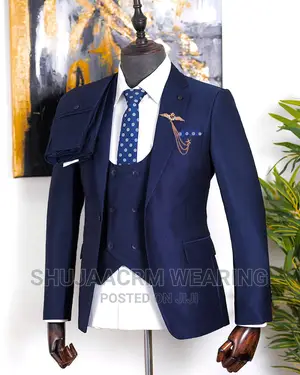 Blue Bagonza Suit