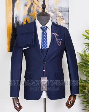 Blue Bagonza Suit