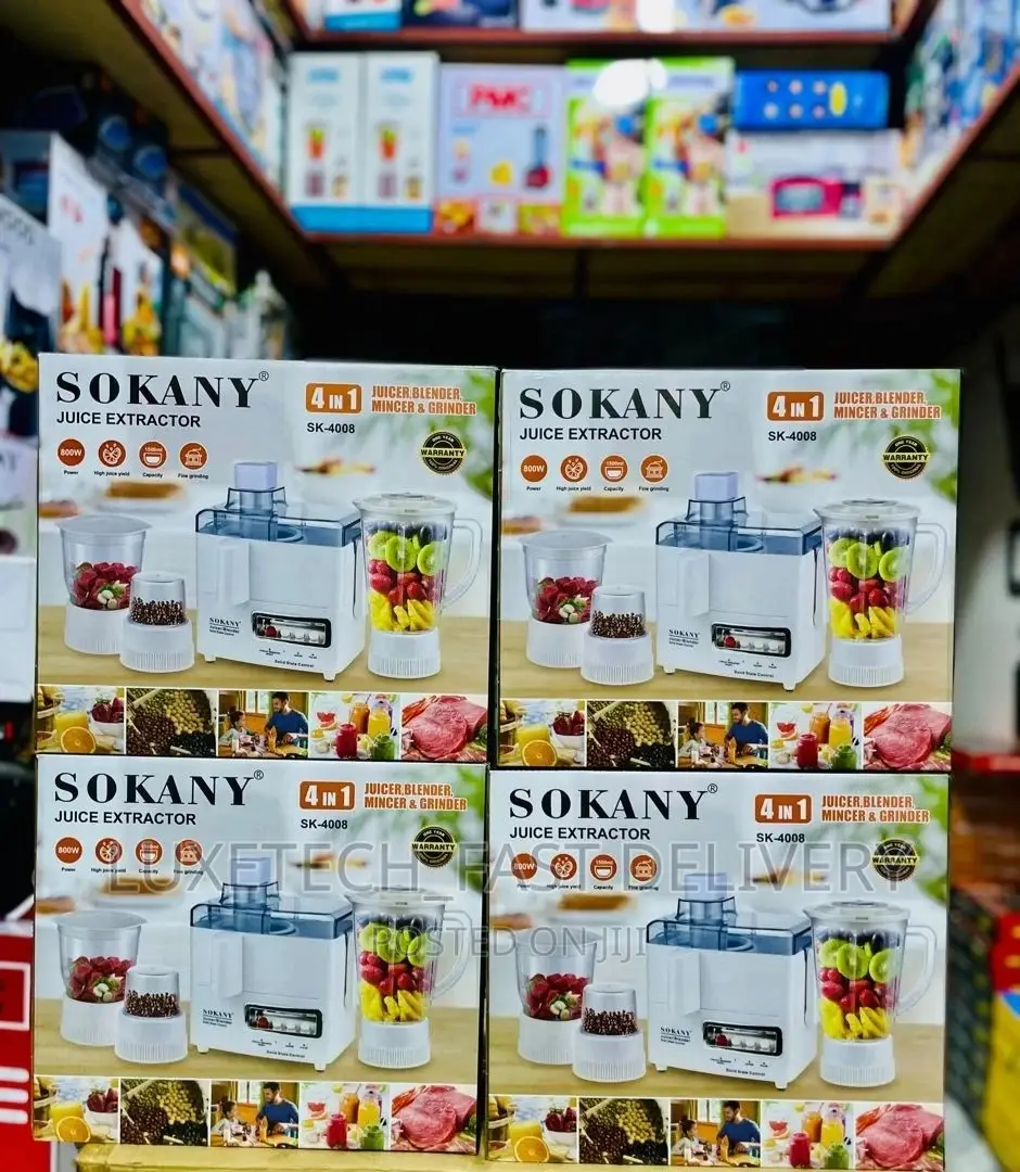 Sokany Juicer Blender and Grinder 4 in 1