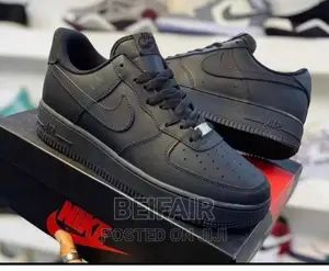 Air Force One Black Sneakers | Raba Original Af1