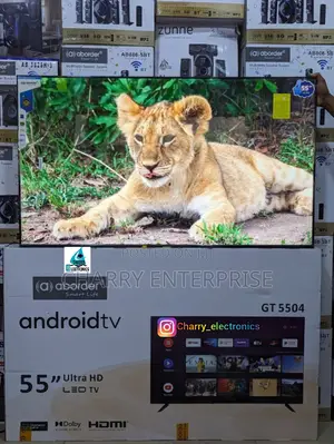 Aborder Smart ANDROID UHD Tv55 Inch Chromecast Built-In