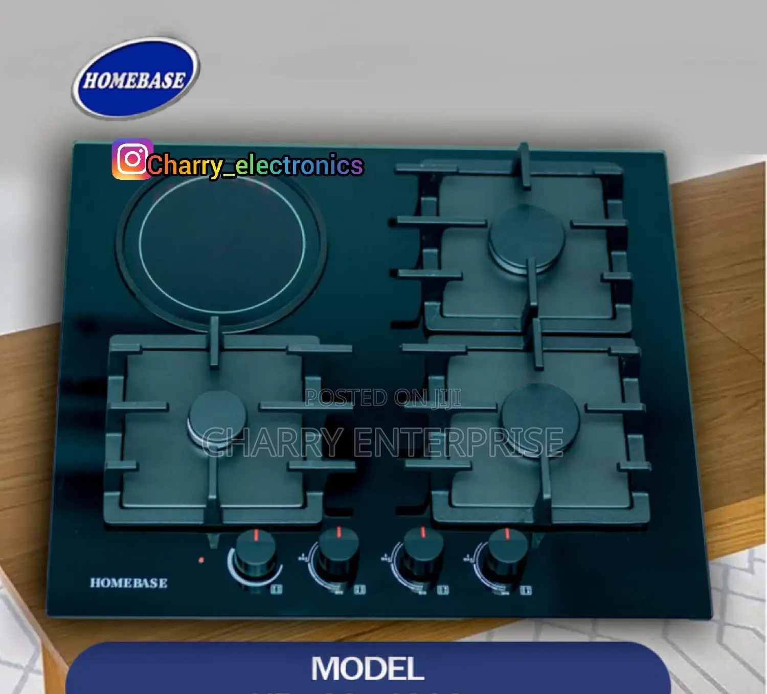 HOMEBASE Table Cooker / 1 Induction 3 Gas Hob