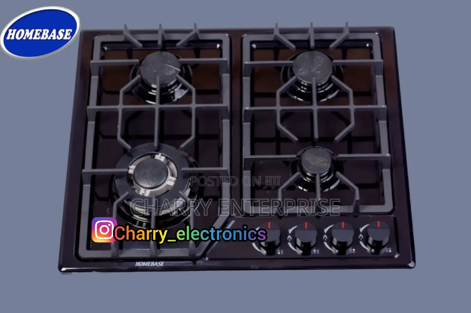 HOMEBASE Full Gas Table Cooker4 Gas Burners