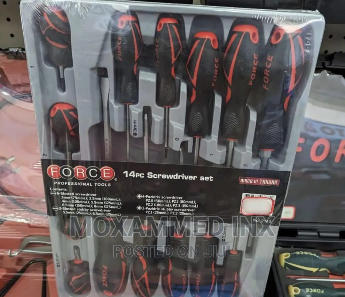 Force 14pcs Screw Driver Set