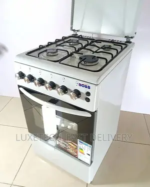 Boss Electric and Gas Cooker With Oven 4 Plates 50*50 Turkey