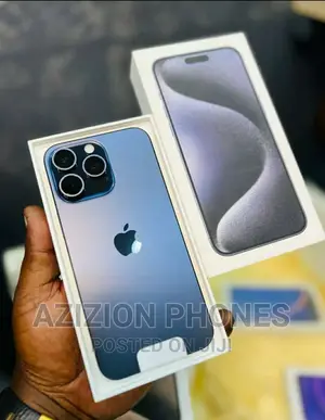 New Apple iPhone 15 Pro Max 256 GB Blue